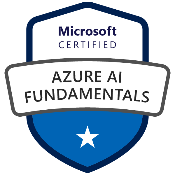 Microsoft Certified Azure AI Fundamentals (AI-900)