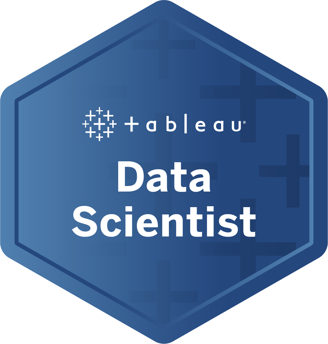 Tableau Certified Data Scientist